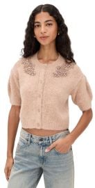 Cinq à Sept Millicent Cardigan Light Russet L at Shopbop