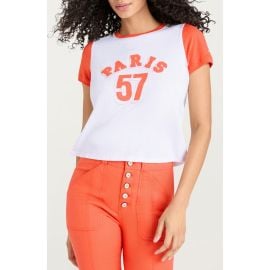 Cinq à Sept Paris Shrunken Ringer T-Shirt at Nordstrom