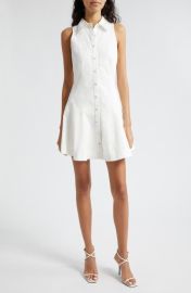 Cinq à Sept Poppy Sleeveless Stretch Twill Shirtdress at Nordstrom