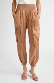 Cinq à Sept Raven Cargo Parachute Pants at Nordstrom