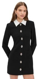 Cinq à Sept Sheryl Dress Black/Ivory 0 at Shopbop