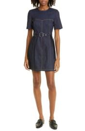 Cinq à Sept Siv Belted Denim Dress at Nordstrom