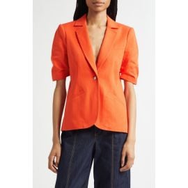 Cinq à Sept Stretch Cotton Blazer at Nordstrom