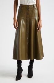 Cinq à Sept Veena Faux Leather Skirt at Nordstrom