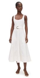 Cinq à Sept White Denim Cambree Dress White 14 at Shopbop