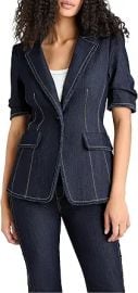 Cinq à Sept Women's Short Sleeve Sallie Jacket at Amazon