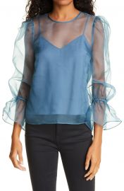 Cinq á Sept Mae Silk Top at Nordstrom