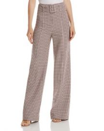 Cinq  amp agrave  Sept Eliza Wide-Leg Plaid Pants Women - Bloomingdale s at Bloomingdales