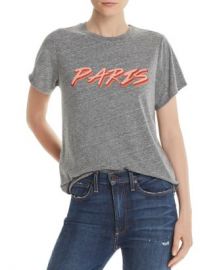 Cinq  amp agrave  Sept Heathered Paris Graphic Tee Women - Bloomingdale s at Bloomingdales