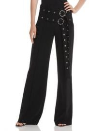 Cinq  amp agrave  Sept Jessi Double Belt-Detail Pants Women - Bloomingdale s at Bloomingdales