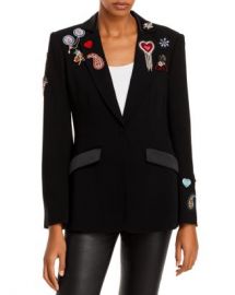 Cinq  amp agrave  Sept Love Cheyenne Embellished Blazer Women - Bloomingdale s at Bloomingdales