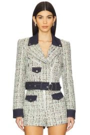 Cinq A Sept Anya Boucle Zoe Jacket In Patina Multi at Revolve