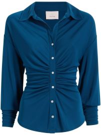 Cinq A Sept Arden Ruched Shirt - at Farfetch