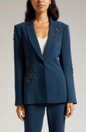 Cinq A Sept Cheyenne Rhinestone Embellished Blazer at Nordstrom Rack