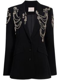 Cinq A Sept Cheyenne rhinestone-chains Blazer - at Farfetch