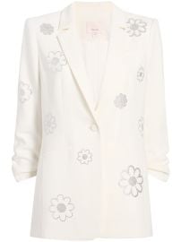 Cinq A Sept Crystal Flowers Blazer - at Farfetch