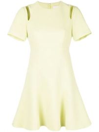 Cinq A Sept Cut Out Shoulder Dress - Farfetch at Farfetch