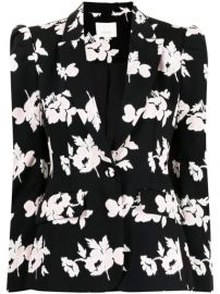 Cinq A Sept Floral Print single-breasted Blazer - Farfetch at Farfetch