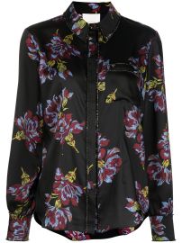 Cinq A Sept Floral Printed Shirt - at Farfetch