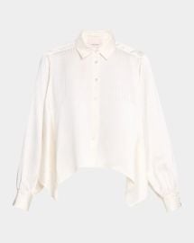 Cinq A Sept Georgia Satin St at Neiman Marcus