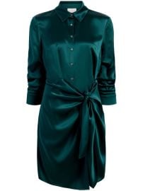 Cinq A Sept Jacey Dress Green at Farfetch