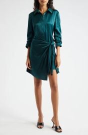 Cinq A Sept Jacey Silk Shirtdress at Nordstrom Rack