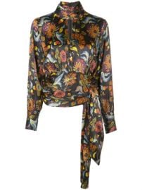 Cinq A Sept Jacqueline Paisley Top - Farfetch at Farfetch