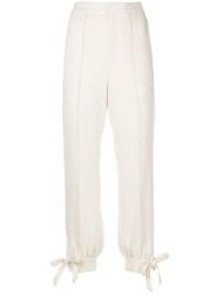 Cinq A Sept Janin Ankle Tie Trousers - at Farfetch