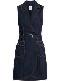 Cinq A Sept Jenessa Dress Blue at Farfetch