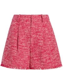 Cinq A Sept Katrice Tailored Boucl Shorts - at Farfetch