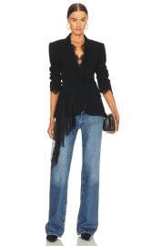 Cinq A Sept Keeves Blazer In Black at Revolve