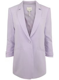 Cinq A Sept Khloe single-breasted Crepe Blazer - at Farfetch