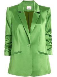 Cinq A Sept Kylie Satin Blazer - at Farfetch