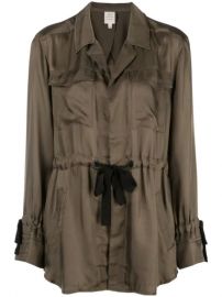 Cinq A Sept Lightweight Drawstring Waist Jacket - Farfetch at Farfetch