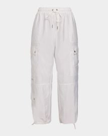 Cinq A Sept Nitsan Tie Cuff Cargo Pants at Neiman Marcus