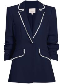 Cinq A Sept Pearl Detailed Blazer - at Farfetch