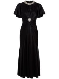 Cinq A Sept Sharma Embellished Dress Black at Farfetch