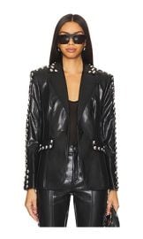 Cinq A Sept Studded Milly Jacket In Black at Revolve