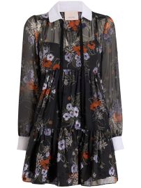 Cinq A Sept Vianne floral-print Dress - at Farfetch