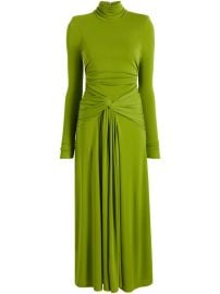 Cinq A Sept Zahara Dress Green at Farfetch