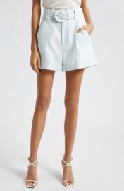 Cinq Sept Aldi Linen Cotton Shorts at Nordstrom