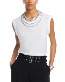 Cinq Sept Bella Layered Necklace Tee Bloomingdales at Bloomingdales