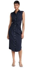 Cinq Sept Catalina Dress Navy 16 at Shopbop