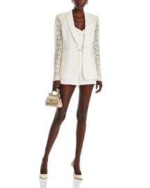 Cinq Sept Cheyenne Crochet Lace Blazer Corinna Shorts Bloomingdales at Bloomingdales