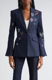 Cinq Sept Cheyenne Denim Blazer at Nordstrom