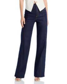 Cinq Sept Francine High Rise Jeans in Indigo Bloomingdales at Bloomingdales