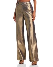 Cinq Sept Gold Coated Francine Pants Bloomingdales at Bloomingdales