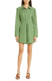 Cinq Sept Isabelle Long Sleeve Shirtdress at Nordstrom