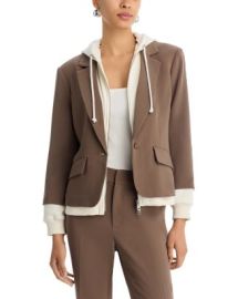 Cinq Sept Khloe Hooded Blazer Bloomingdalex27s Women at Bloomingdales