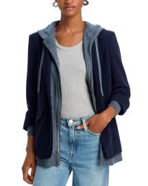 Cinq Sept Khloe Layered Look Hooded Blazer Bloomingdales at Bloomingdales